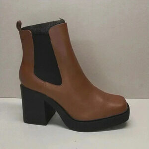 M.I.A Burnap heeled Chelsea Ankle boot nwob